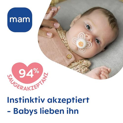 MAM Perfect Day & Night silikonesutter 0-6m x4 LYSER