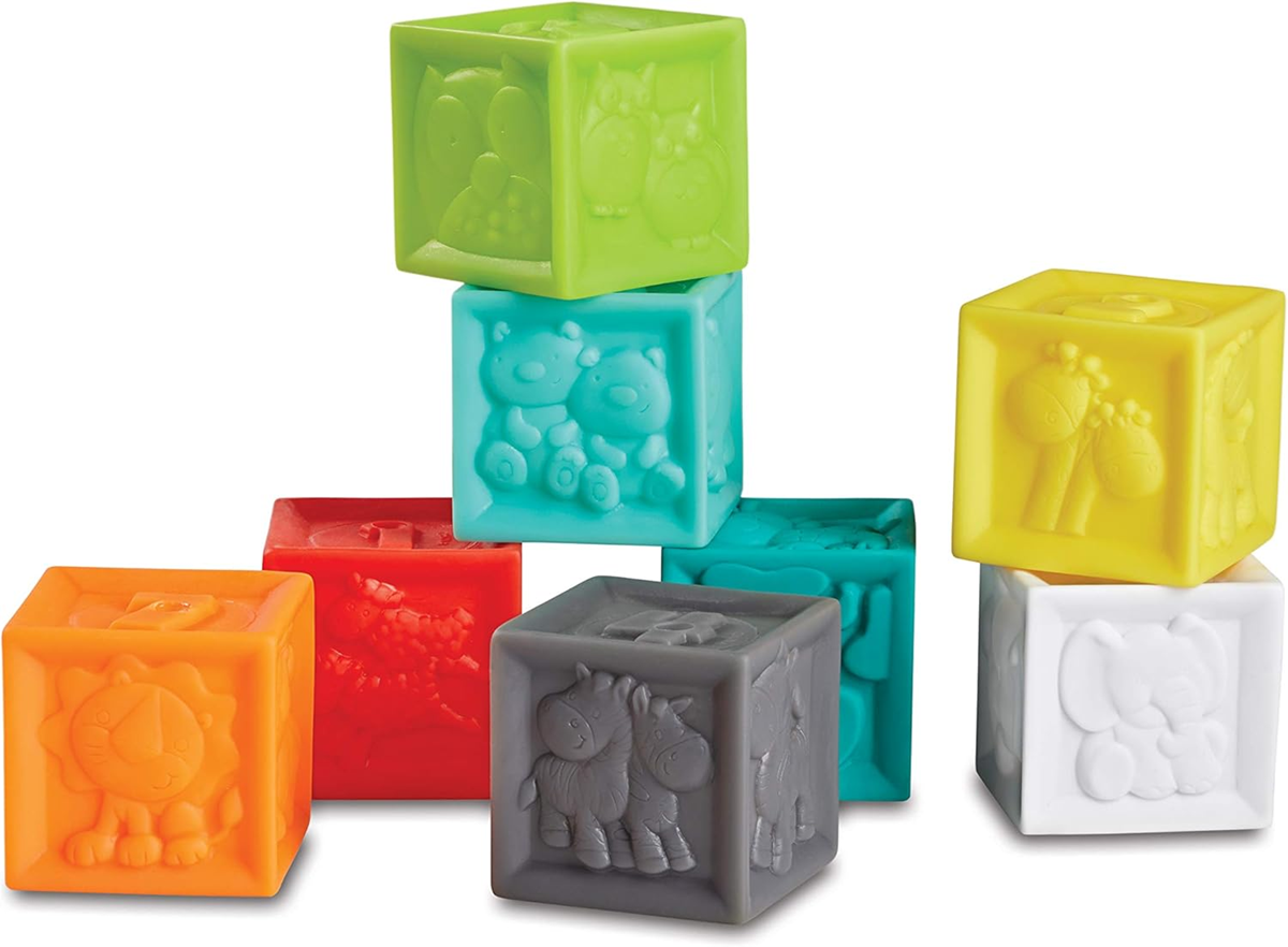 INFANTINO Senso' Balls, Blocks & Buddies sensory toys 20 pieces
