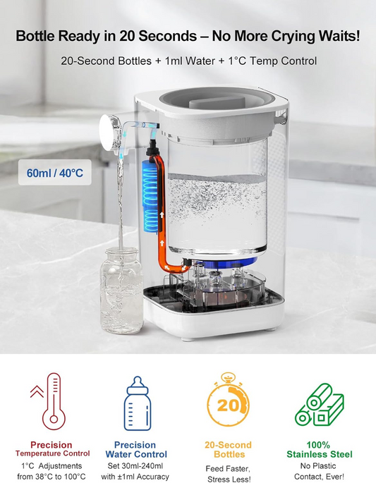 KOSTTE water warmer and dispenser