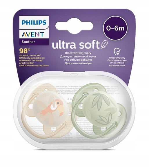 PHILIPS AVENT Ultra Soft Forest Friends cumik, 2 db 0–6 hónap
