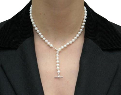 ROBA collana e braccialetto con perle coltivate d'acqua dolce