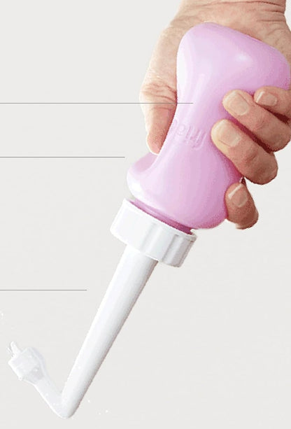 FRIDA Mom steklenička za poporodno nego Peri 295 ml + etui