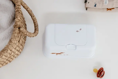 FUNKYBOX caixa para toalhitas húmidas com tampa de abertura 12,5 x 22 x 8,5 cm