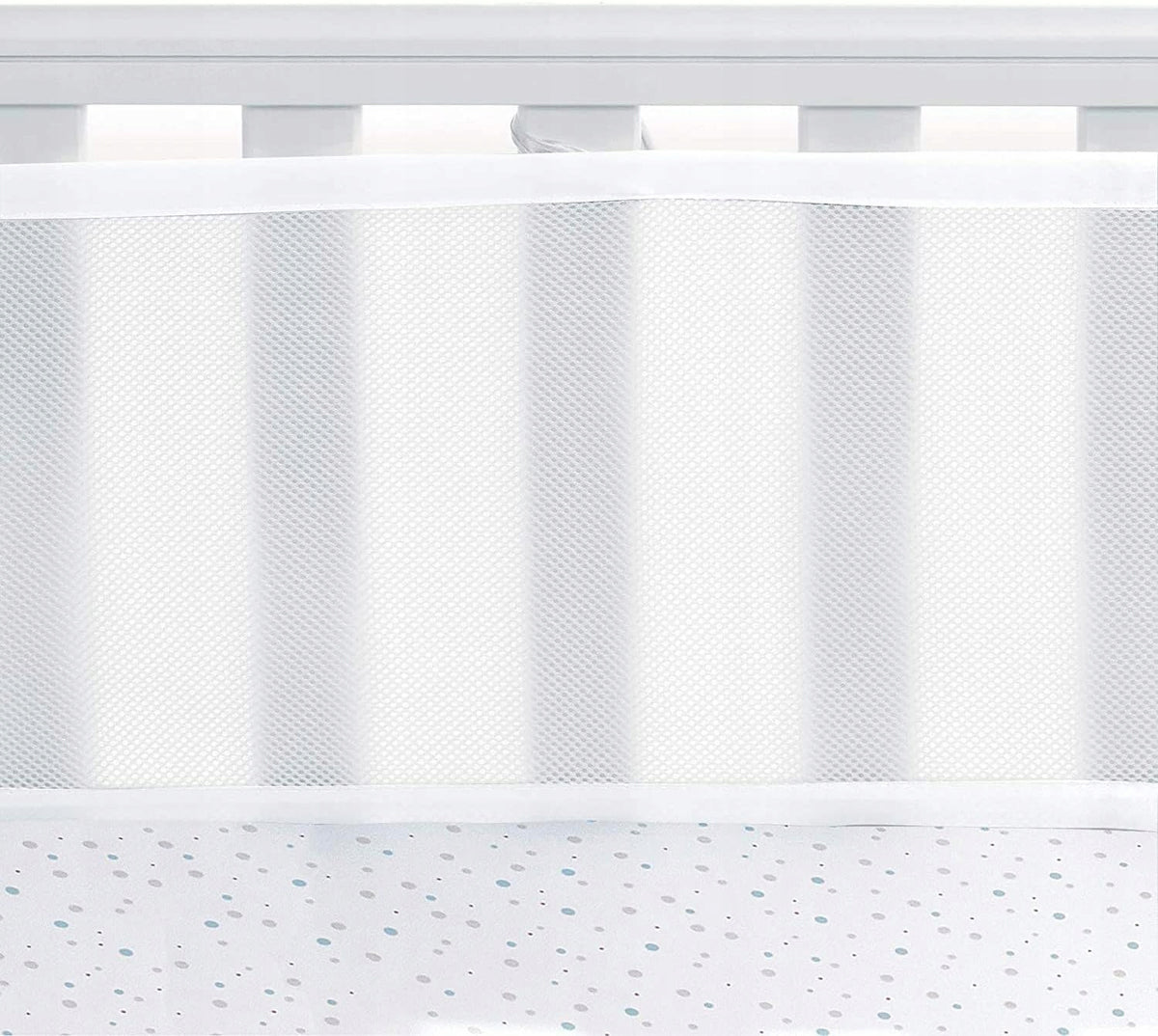 YEAHBOOM mesh crib bumper