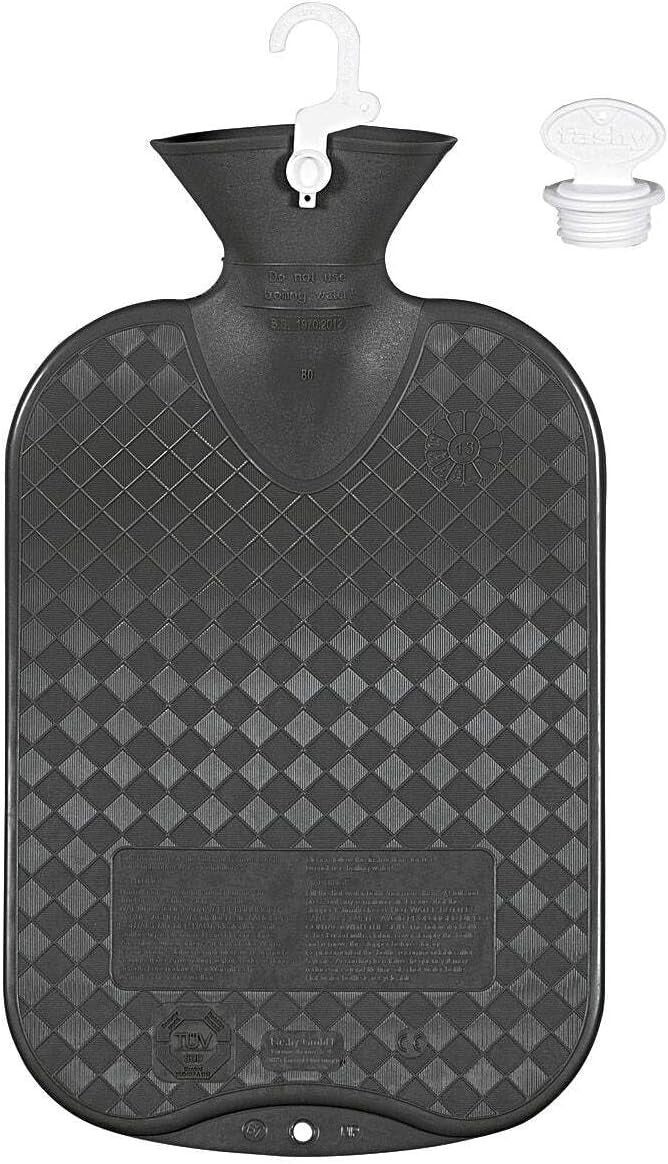 FASHY rubber hot water bottle 2 litres 20 x 32 cm