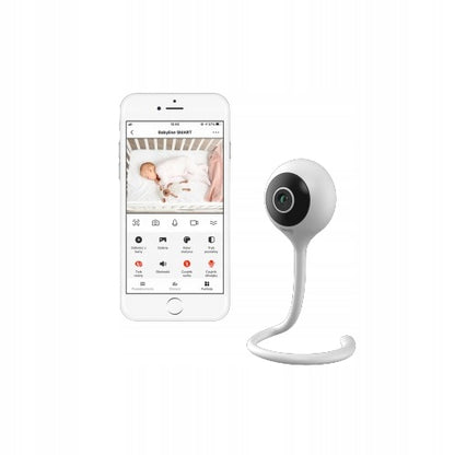 LIONELO Babyline Smart inteligentna niania elektroniczna kamera z aplikacją, Wi-Fi, czujnikami i trybem nocnym