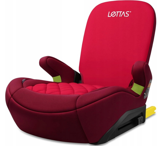LETTAS I-SIZE fotelik samochodowy podwyższający grupa III z ISOFIX