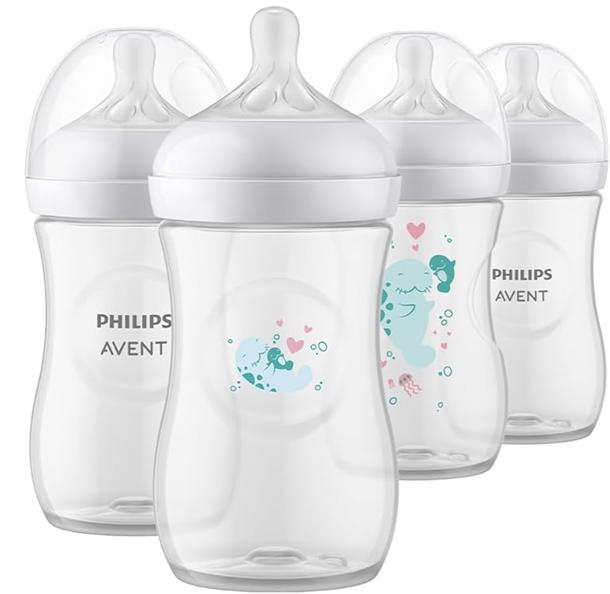 PHILIPS AVENT Natural RESPONSE butelka 260 ml 1msc+ x4