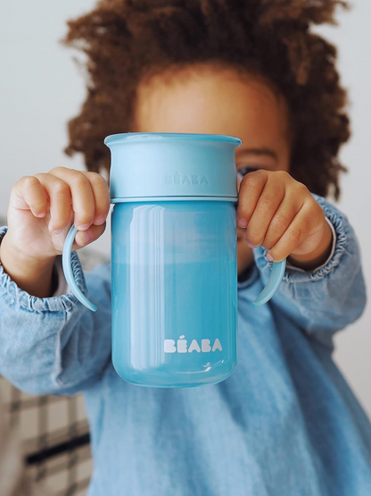BEABA Training Cup kubek niekapek 360° 340 ml 12 m+