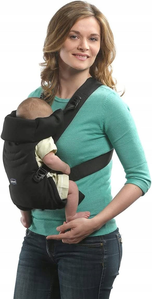 CHICCO EASY FIT nosidełko ergonomiczne, granatowe nosidło miękkie dla noworodka do 9 kg