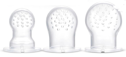 BEBI BORN inel gingival distribuitor de fructe pentru copii 3-24 luni 3 tetine
