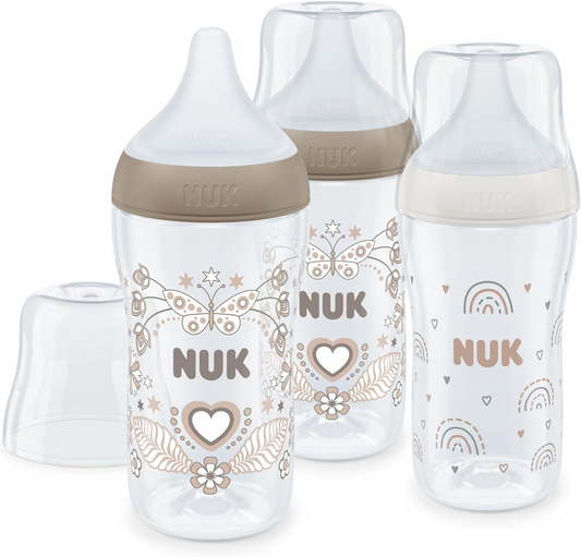 NUK Perfect Match kezdő szett cumisüveg 260 ml 3 db