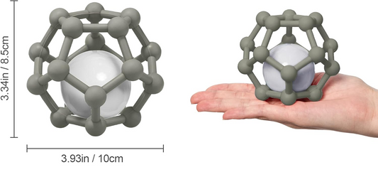 MCGMITT Teether Ball silikonebidering med rangle 8,5 x 10 cm