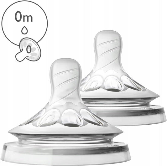 PHILIPS AVENT Natural θηλές μπιμπερό 0 μηνών x2