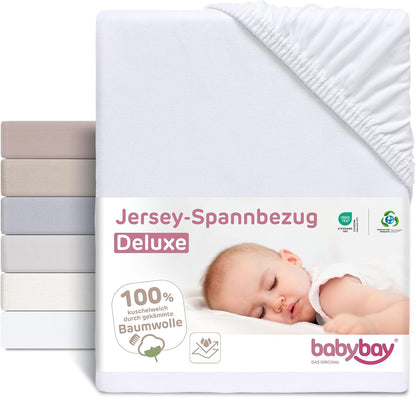 BABYBAY lenzuolo con elastico e membrana 89x50 cm