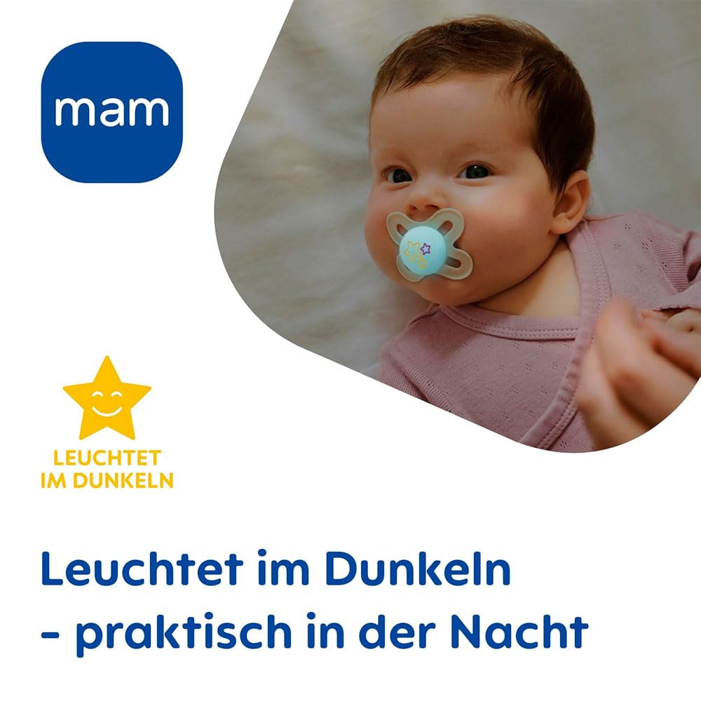 MAM Supreme Night Silikon-Schnuller 0-6m