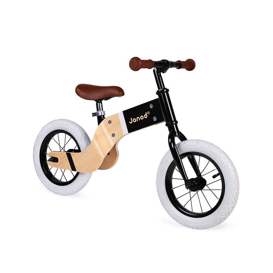 JANOD Bikloon Deluxe drewniany rowerek biegowy 12" siodełko 40-46 cm