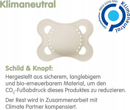 MAM ORIGINAL PURE Schnuller x2 6-16m KAUTSCHUK