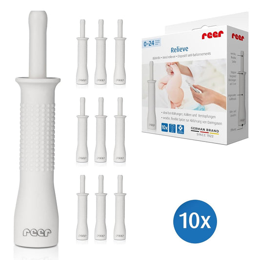 REER Relieve végbélkatéter csecsemőknek a gázok elvezetésére x10