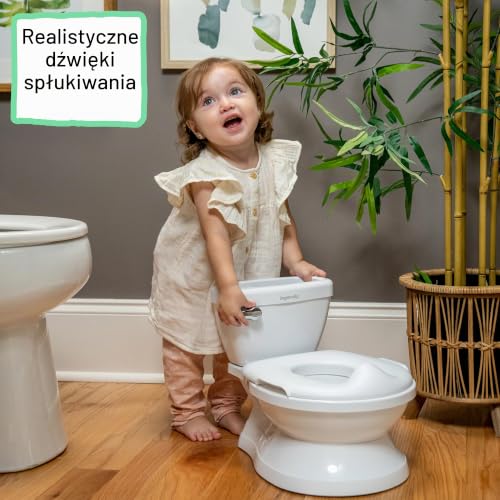 Ingenuity My Size Potty Pro бяло гърне със звук