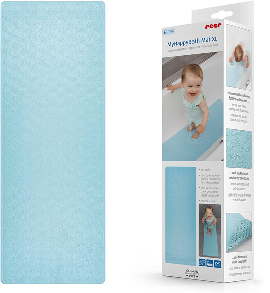 REER MyHappyBath XXL csúszásgátló fürdőszőnyeg kádba és zuhanyzóba 36 x 97 cm