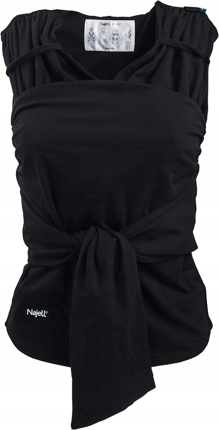 BEABA NAJELL WRAP chusta do noszenia dziecka 2w1 rozm. S/M