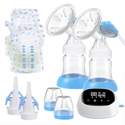 ECCOMUM tiralatte elettrico doppio BPA FREE