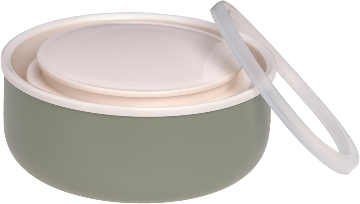 LASSIG Food Jar Happy Prints ΘΕΡΜΟΣ ΦΑΓΗΤΟΥ από ανοξείδωτο ατσάλι 350 ml