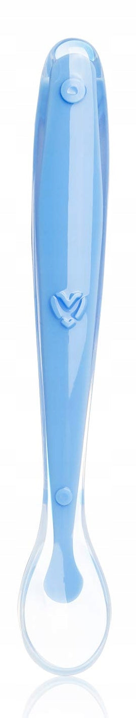 FUTURE FOUNDER cucchiaino in silicone 6 m+ blu