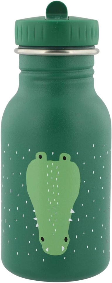 TRIXIE Mr. Crocodile bottiglia in acciaio inox 350 ml beccuccio pieghevole