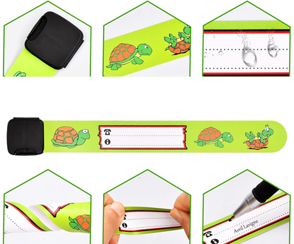 braccialetti SOS impermeabili per bambini 8 pezzi