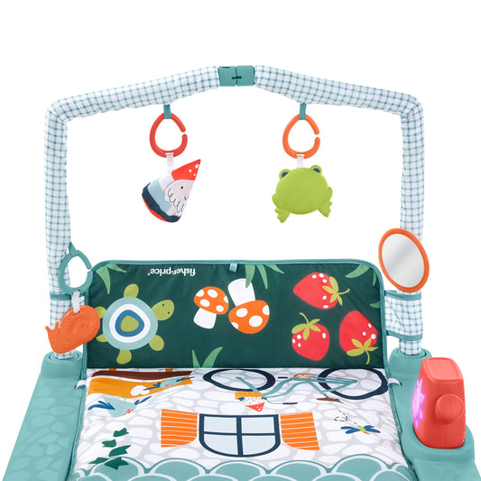 FISHER-PRICE hracia podložka 3 v 1 vzdelávací Domček objaviteľov