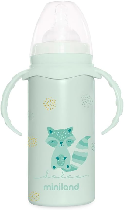 MINILAND Thermobaby bottiglia termica in acciaio inox 240 ml 0+