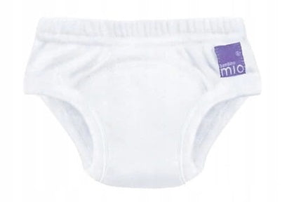 BAMBINO MIO majtki treningowe białe 18-24msc