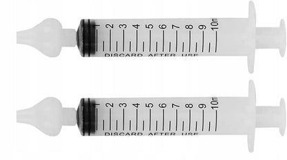 Irrigador jeringas para la nariz 2 unidades 10ml para bebés BABY AGE