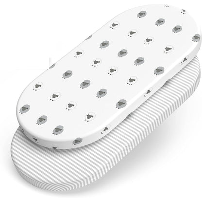 MIMADU cearșaf cu elastic x2 40x80 cm Oeko-Tex