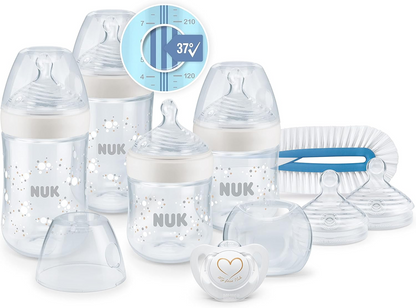 NUK conjunto de biberões e acessórios Perfect Start Nature Sense 0-18