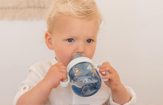 MEPAL Sippy Cup kubek niekapek ustnik dwustronny 200 ml 6 m+
