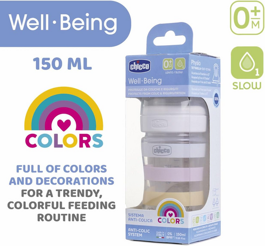 CHICCO Well Being anti-colic bottle