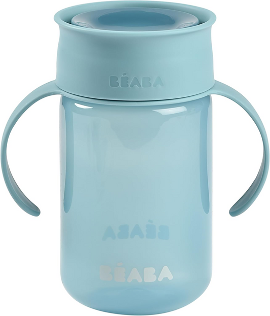 BEABA Training Cup чаша против разливане 360° 340 ml 12 m+