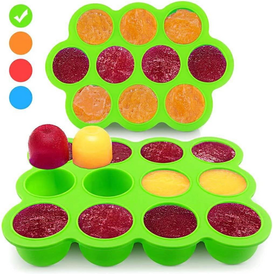 Fresh Foods φόρμα σιλικόνης κατάψυξης τροφίμων 12 x 75 ml