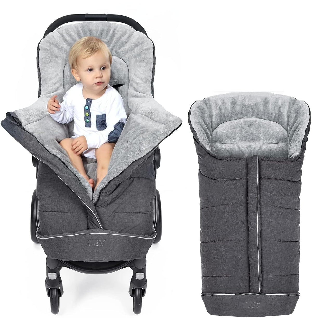 MIRACLE BABY sacco nanna universale imbottito per passeggino