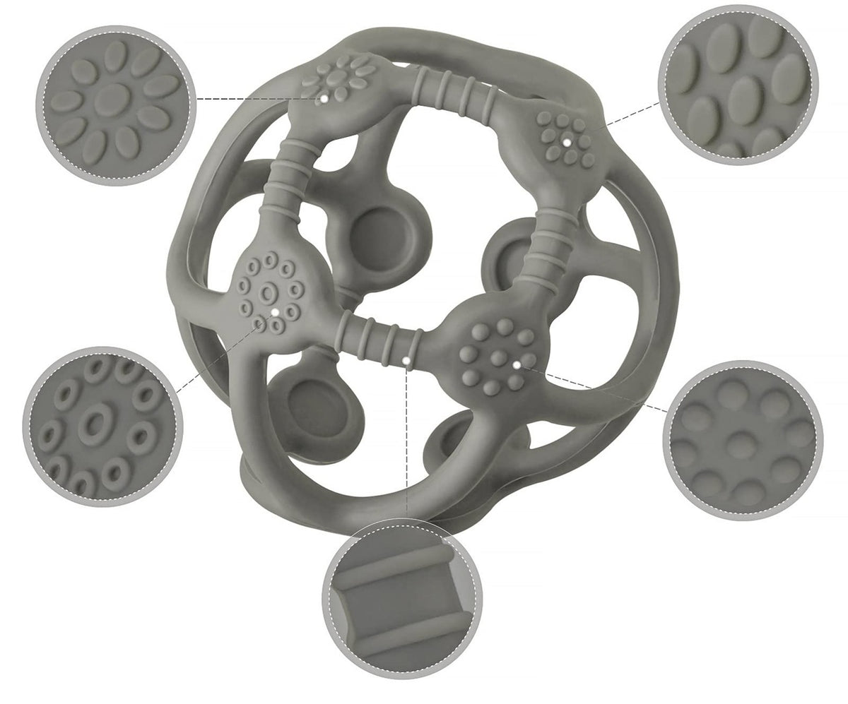 MCGMITT Palla da dentizione in silicone 10 cm