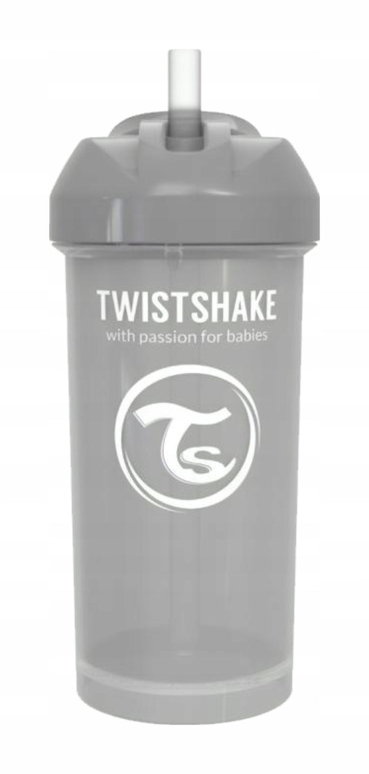 TWISTSHAKE Vaso antigoteo con pajita 360 ml 6 m+