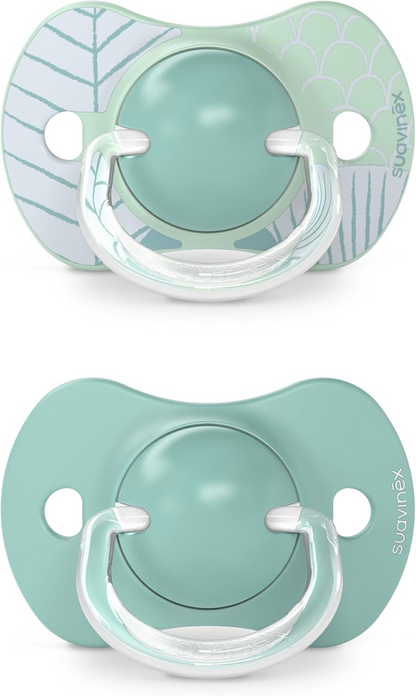 SUAVINEX SX PRO succhietto calmante x2 silicone 18 mesi+