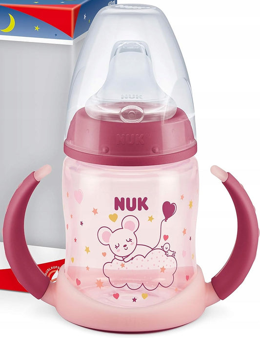 NUK Learner Cup ΠΟΤΗΡΑΚΙ 150 ml δείκτης θερμοκρασίας ΦΩΤΙΖΕΙ ΣΤΟ ΣΚΟΤΑΔΙ