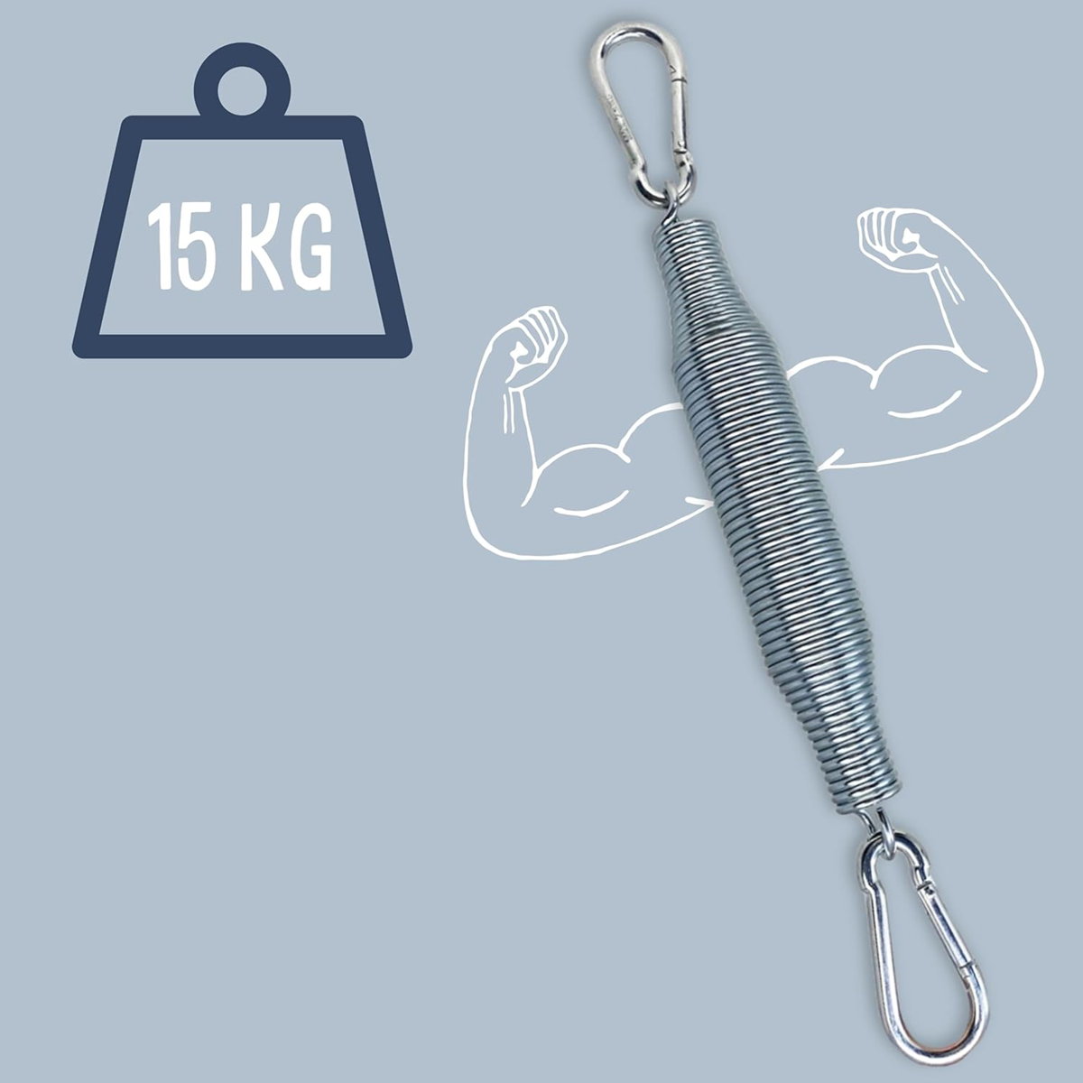 EVERLAR molla oscillante per culla a molla e amaca per bambini 15 kg
