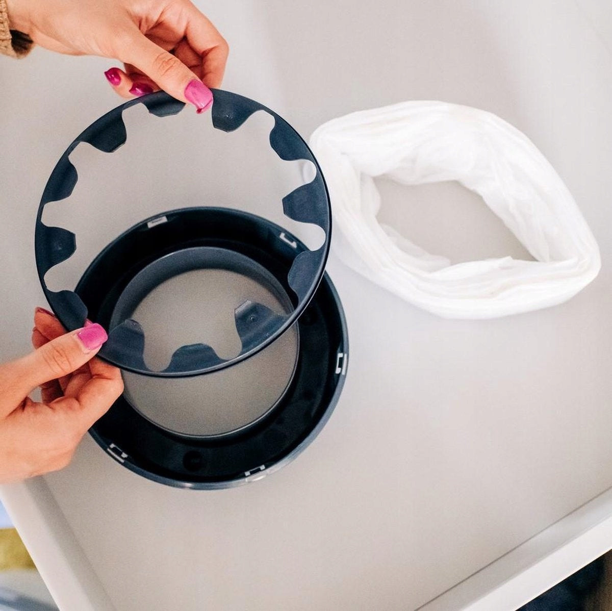 ALETO inserto pellicola per tommee tippee angelcare litterlocker ecc x3