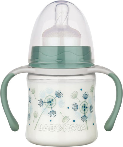 BABYNOVA Learner Bottle bottiglia 150 ml flusso lento 0-24 m O