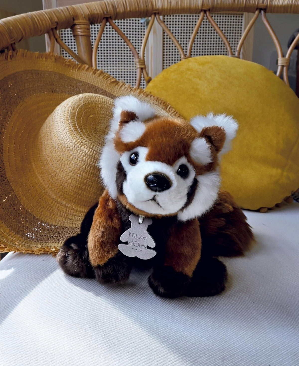 HISTOIRE d'OURS peluche PANDKA RUDA 20 cm